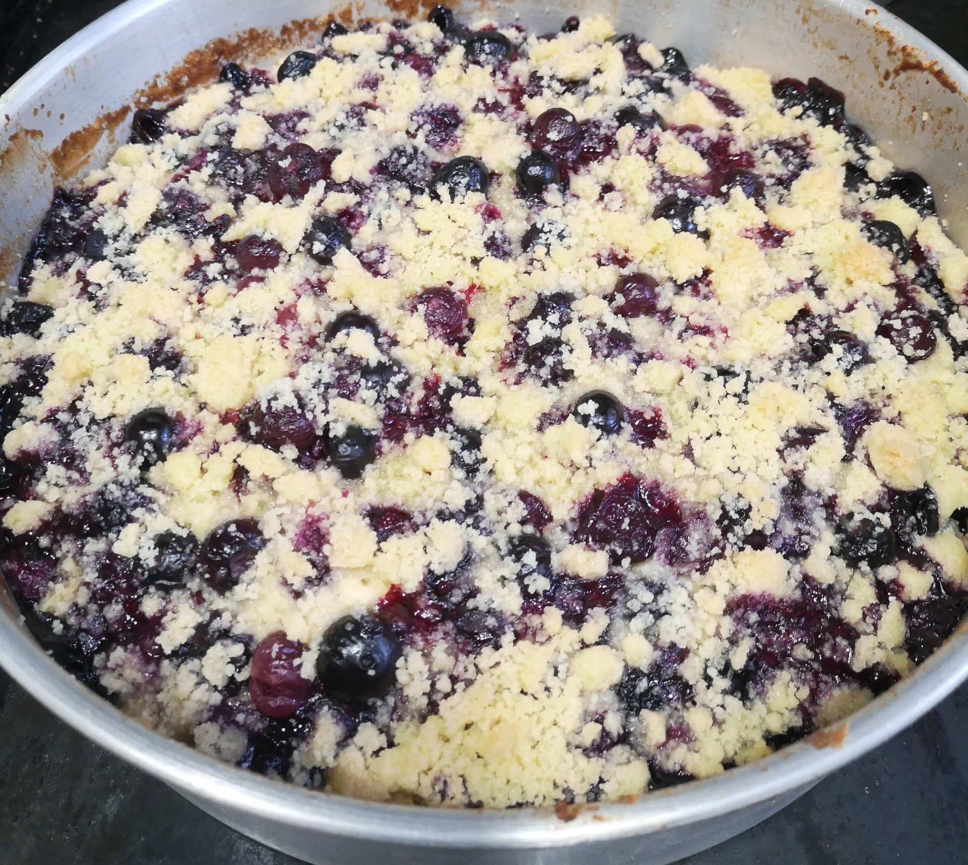 Kuchen de arandanos