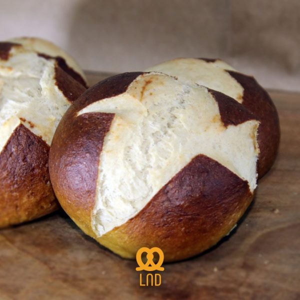 Bollos de Brezel con semillas