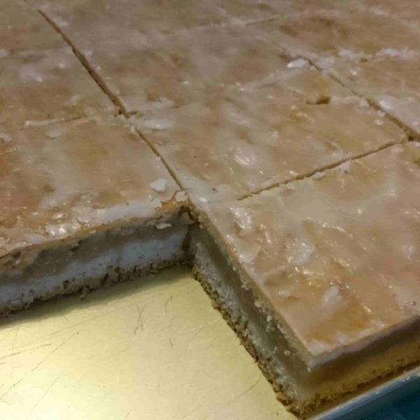 Tarta de manzana en Cuadrados
